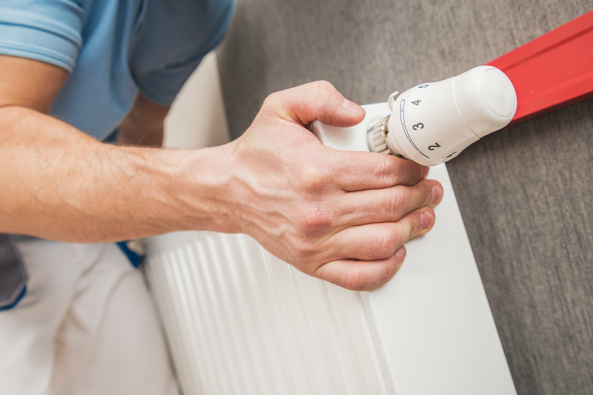 Residential Heating Radiator Installation and Adjustment